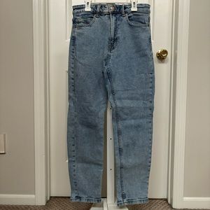 Stradivarius Size 8 Mom Slim Fit Jeans